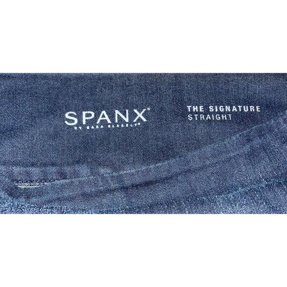 Spanx The Signature Straight Denim Jeans Women's Size 28 - Picture 4 of 7